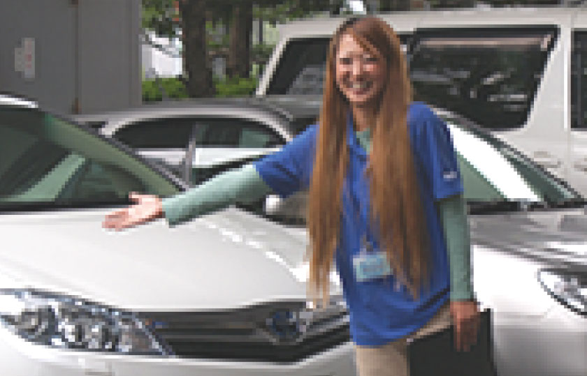 関空内でお車をお渡し！